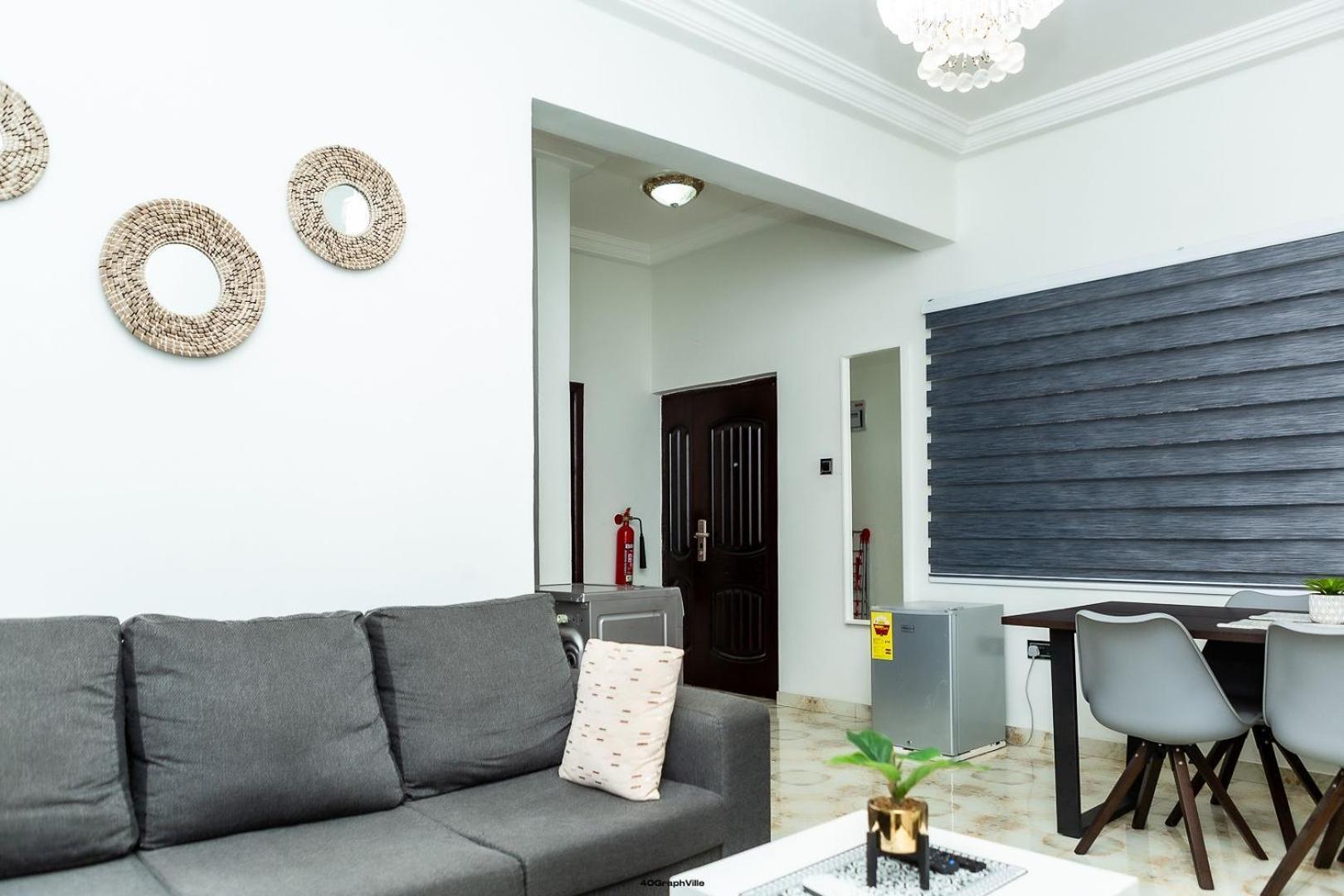 Stylish East Legon Apartment - Ac, Wi-Fi, Netflix Akra Dış mekan fotoğraf